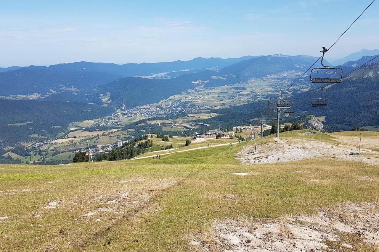 Studio Chaleureux Aux Pieds Des Pistes De Ski Des Glovettes วียาร์-เดอ-ล็อง ภายนอก รูปภาพ